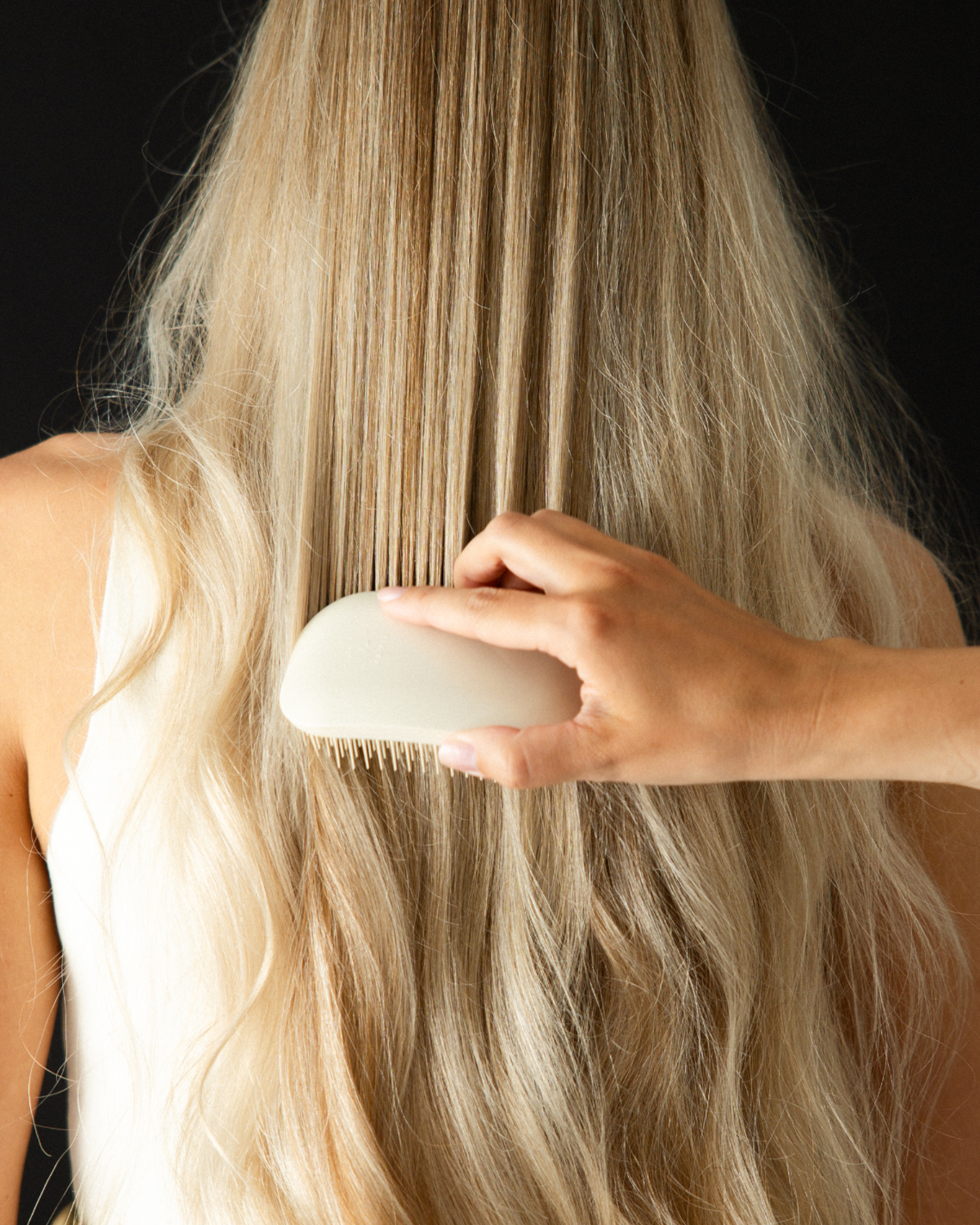 Vavie hairbrush PEARL BEIGE